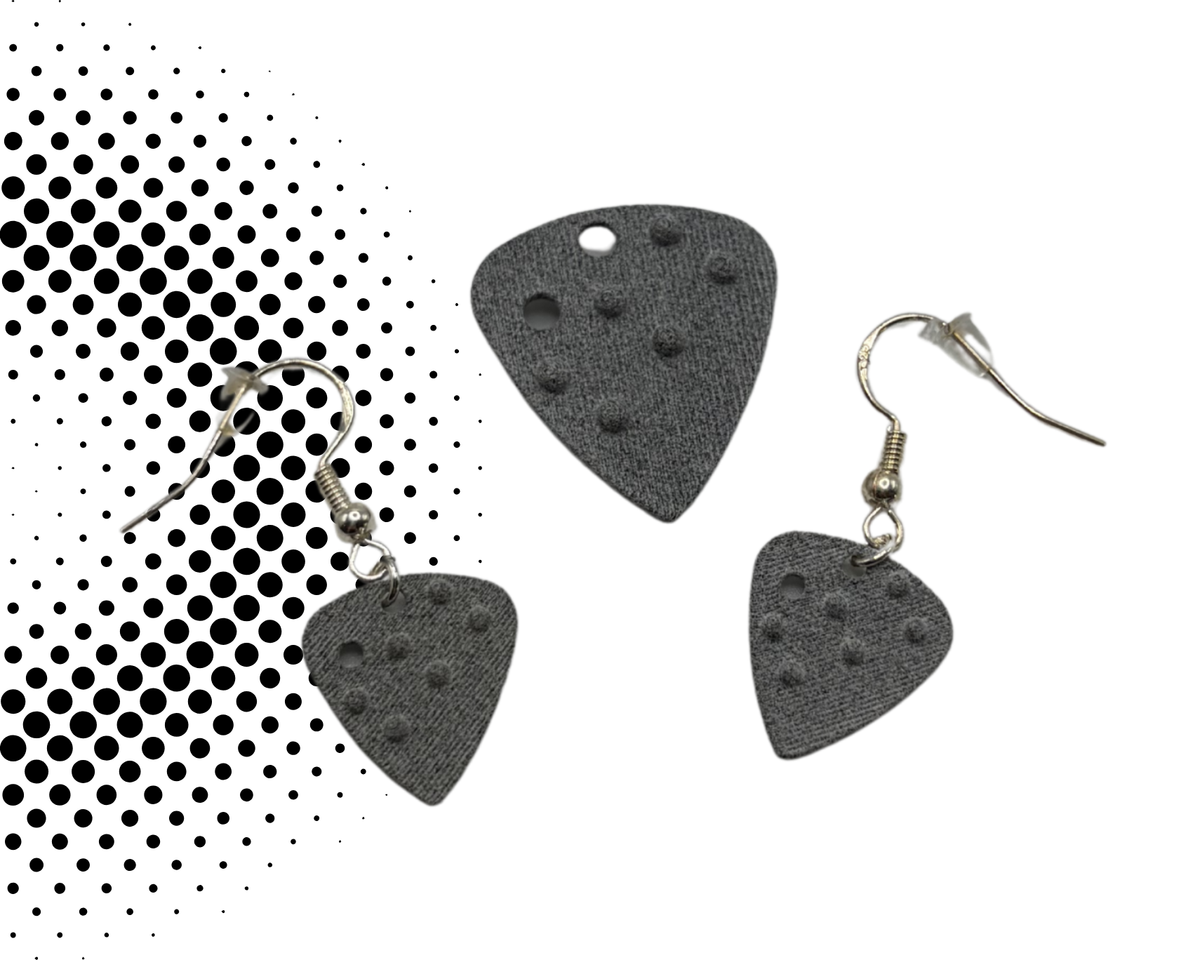 Argent Earrings