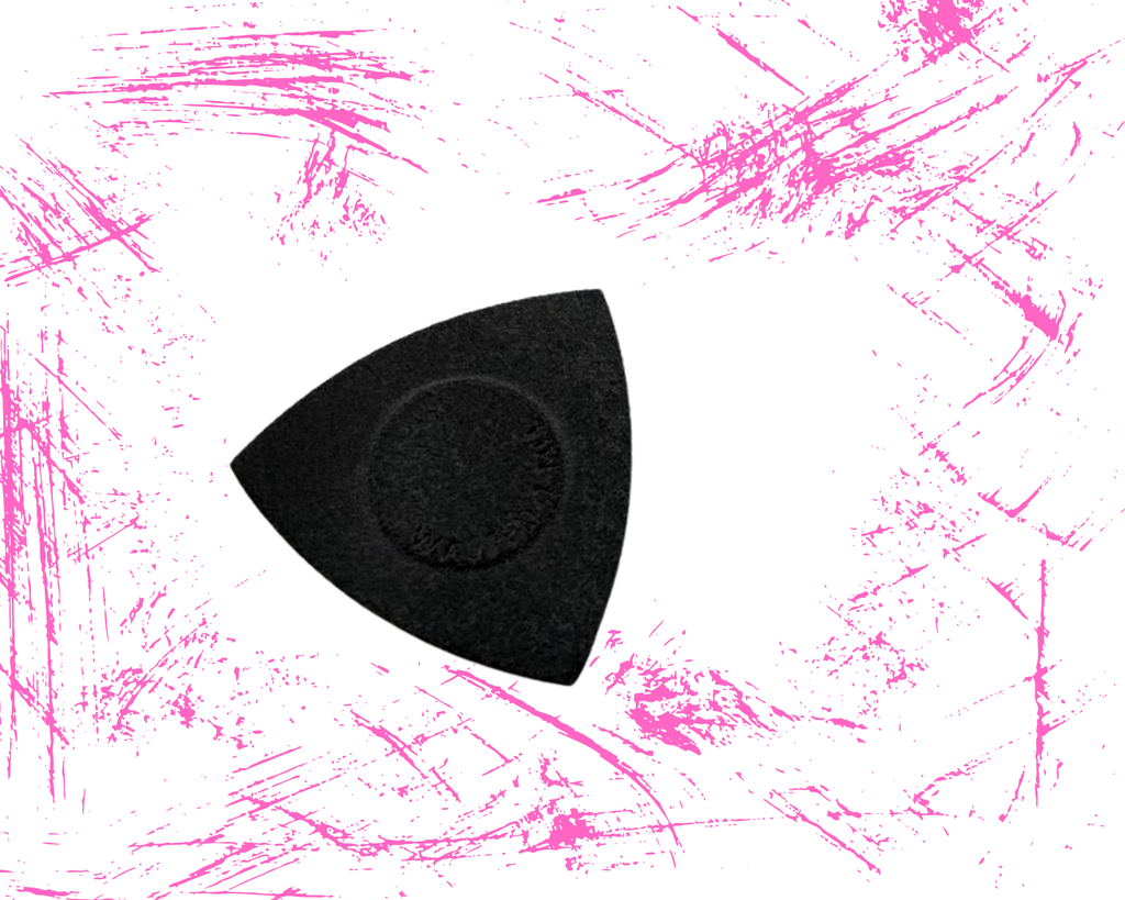 WASTED BASS-IC carbon fiber bass pick, heavy broad body in carbon-fiber PEEK