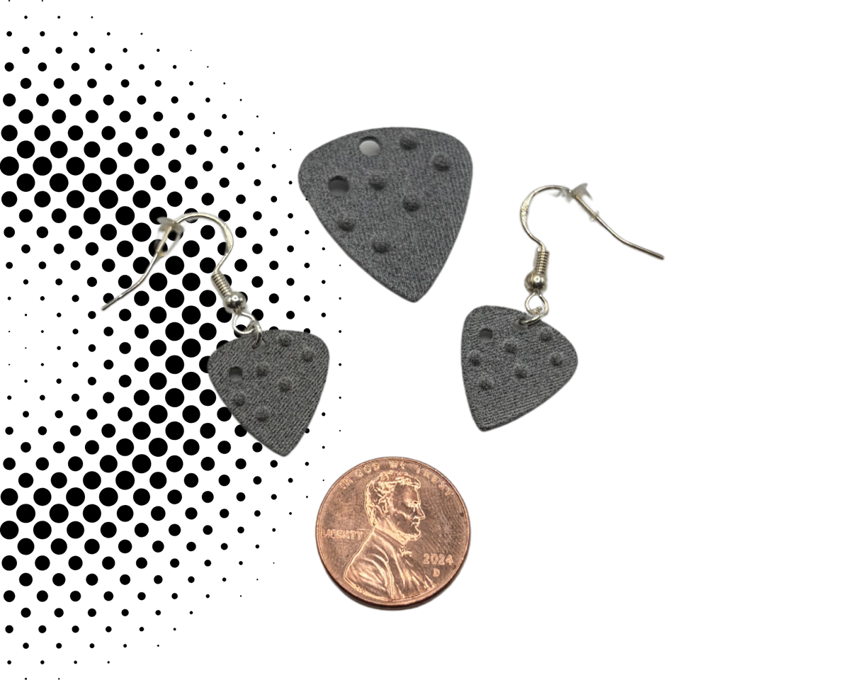 Argent Earrings