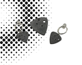 Oxidized Silver in English Clip-On Earrings