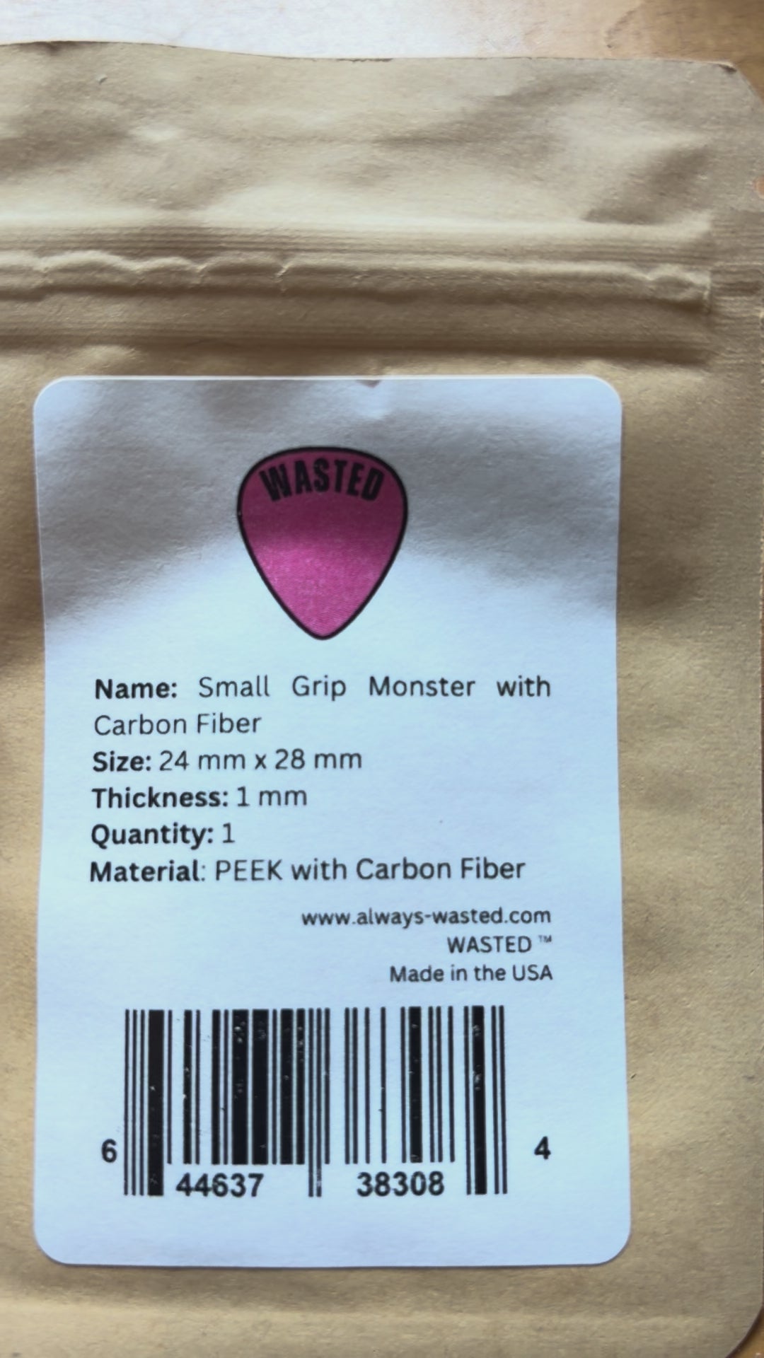 Monster Grip - Carbon Fiber